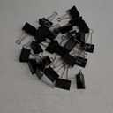 Extra Large Binder Clips 2.4 Inch (24 Pack), Upgrade Giant Paper Clips Big Clips Paper Clamps for Office and Home Supplies, Black