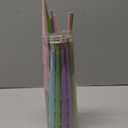 Cones Paper Straws 100 Pack Paper straws made of natural and environmentally friendly materials (Colorful)