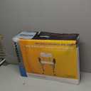 Medline Shower Chair for Elderly, Seniors, Adults & Disabled - Heavy Duty Shower Seat with Padded Arms and Back for Inside Shower, Adjustable Height Bath Stool for Bathtub, 350 lb, Slip Resistant (White)