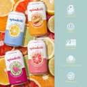 Spindrift Sparkling Water, 4 Flavor Variety Pack, Made with Real Squeezed Fruit, 12 Fl Oz (Pack of 20) (EXP 10/17/26)
