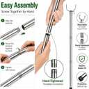2 Pack Adjustable Fruit Tree Support with Crutch