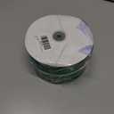 2 x 1-1/2" Wide x 100 Yards Wide Green Satin Ribbon Solid Fabric Ribbons Roll for Valentine's Day Crafts Chair Sash Gift Wrapping, Invitation Cards, Floral Sewing Party (Green)