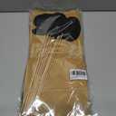 2 x 10-Pack Double Sided Glitter 90th Birthday Centerpiece Anniversary Centerpiece Sticks, Number 90 Table Topper Cake Topper for 90th Birthday Anniversary Table Party Decorations (Double Sided black)