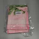 2 x Pink Chinoiserie Christmas Tree Pillow Covers 18x18, Grandmillennial Christmas Decor, Preppy Pink Bow Xmas Tree Plaid Decorative Pillow Covers for Bedroom Living Room Home