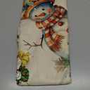 Vintage Christmas Decor Tree Skirt 48 Inch Retro Sika Deer Xmas Decorations Tree Mat Vintage Style for Indoor Outdoor Merry Christmas Party Supplies Decor