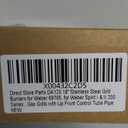 Direct Store Parts DA120 18" Stainless Steel Grill Burners for Weber 69785, for Weber Spirit I & II 200 Series Spirit E-210 E-220 Spirit S-210, S-220 Gas Grills with Up Front Control Tube Pipe