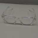 VISOONE Oversized TR90 Blue Light Blocking Glasses Fashion Accessories Non Prescription for Women Harvard (Clear)