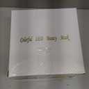 SDKWDH Red Light Photon Facial Mask with Remote Control, 7 Custom Modes with Infrared, Portable with Timer for Home Use (White 01)