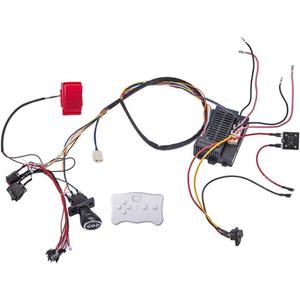 24 Volt Children Electric Car DIY Modified Wires and Switch Kit,with Remote Control, Self-Made 24V Baby Electric Ride On Car Accessories