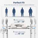 Raised Toilet Seat with Handles - Toilet Seat Riser for Seniors with Adjustable Width & Height,400 lbs Elevated Toilet Seat Riser for Handicap, Disabled and Pregnant, Fit Any Toilet