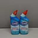 Clorox Toilet Bowl Cleaner, Clinging Bleach Gel, Ocean Mist - 24 Ounces, Pack of 2