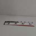 Spectrum Diversified Stratford Wood Hook Rack, 4 Double ...