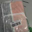 Sense Gnosis Pink Hand Towel Set of 2 Super Soft 100% Cotton Striped & Checkered Pattern Highly Absorbent Decorative Hand Towels for Bathroom Mother's Day Decorations 13 x 29 Inch