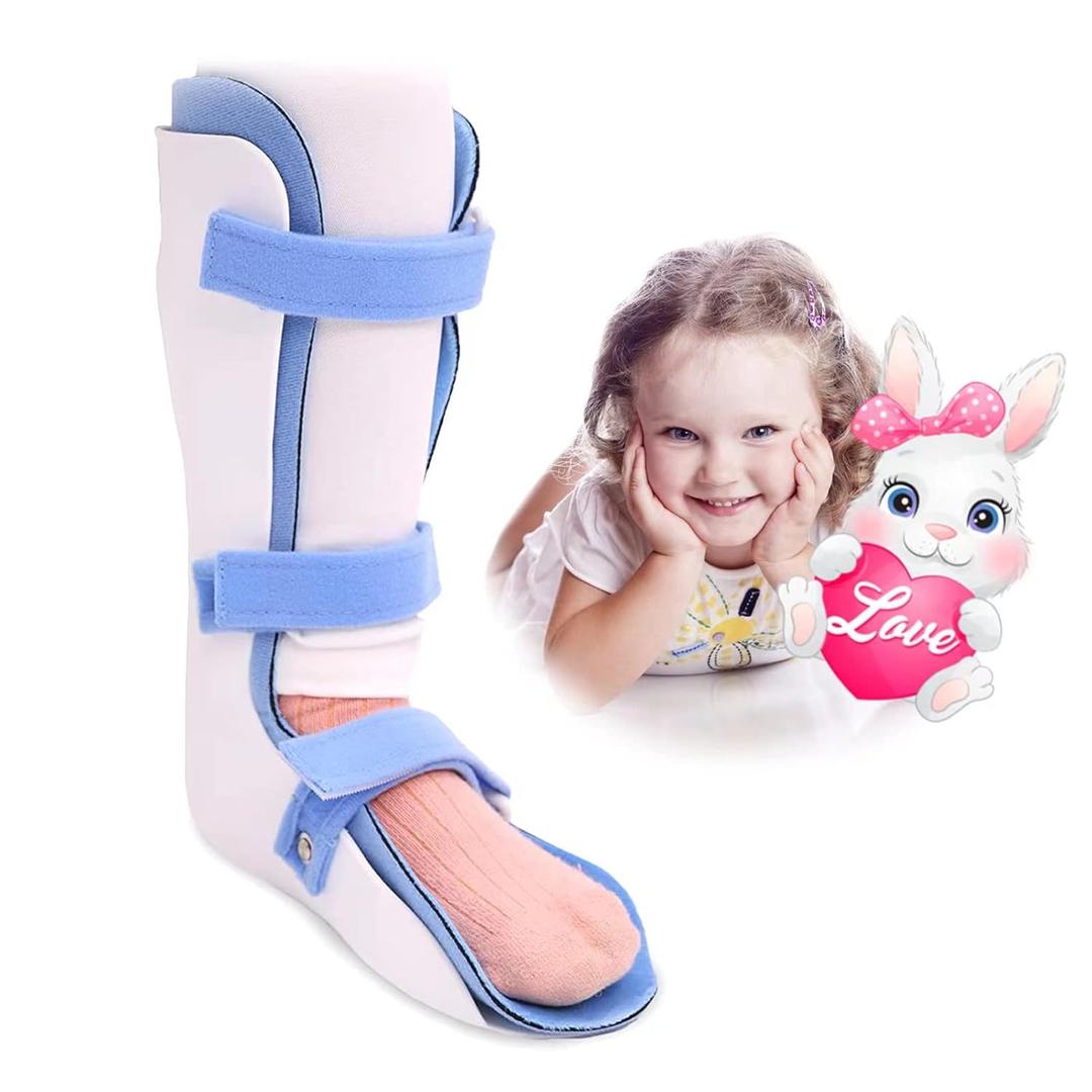 Kids AFO Drop Foot Brace Baby Ankle Foot Orthosis Night Splint for Children Toddler Pediatric Strephenopodia Support Strephexopodia Splint Walking with Shoes or Sleeping (Medium-Left) (White) Kids AFO Drop Foot Brace Baby Ankle Foot Orthosis Night Splint for Children Toddler Pediatric Strephenopodia Support Strephexopodia Splint Walking with Shoes or Sleeping (Medium-Left) (White)