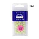 Zak Z-BeadRG8 Glow Beads - Round - Size 8, 4/Pack (120 Pcs)