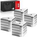 Pontoon Boat Corner Cap 4-Pack, Aluminum Casting for 90° Rounded Corners, 3-1/8" Height & Top Dimensions | Protective Deck Edge Cover