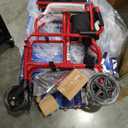 Lightweight Expedition Transport Wheelchair with Hand Brakes, Red
Transport Wheelchair Featuring Lightweight Expedition Frame with Hand Brakes for Safety Daily for Everyday Use
