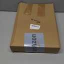 Yeaqee 2 Pcs Paper Tray Organizer for Desk Woven Letter File Organizer A4 File Tray Desk Paper Basket Letter Size Imitation Rattan Holder Organization Rack for Office Storage(Brown,Wheat Ear Pattern)