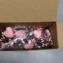 Valentine's Day Garland with 30 Fairy Lights 4.5ft Pip Berry Cherry Blossom Garland LED Christmas Lights for Valentine's Day Wedding Party (Pink)