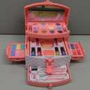 PERRYHOME Kids Makeup Set for Girl 56 Pcs Washable Real Cosmetic, Non-Toxic Frozen Toys Toddler Makeup Kit, 2026 New CPF Sustainable Materials Birthday Gift for 3 4 5 6 7 8 9 10 11 12 Year Old Girls