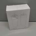 Gmnee 3"x6" Outdoor Waterproof Flameless Candles with Remote and Timers, LED Candles, Battery Operated Candles, Electric Fake Pillar Candles for Patio Porch, and Lanterns Decor (Ivory)