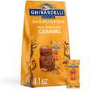 2 x GHIRARDELLI Milk Chocolate Caramel Jack O Lanterns, 4.1 oz Bag  Premium Halloween Chocolate Candy with Luscious Caramel Filling