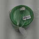 Vibrant Round Festive Green Plastic Plates - 9" (10 Packs of 20) - Premium Quality Design, Ideal for Any Event or Party - 200 Pc.