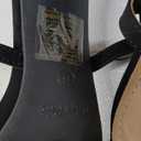 DREAM PAIRS Women's Dolce Fashion Stilettos Open Toe Pump Heel Sandal Black Nubuck - 6
