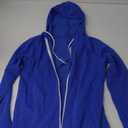 Women's Zip Up Long Hoodies Oversized Long Sleeve Drawstring Hooded Sweatshirts 2025 Fall Fleece Jackets with Pockets size, Royal Blue, LARGE