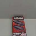 One Touch Electric Can Opener Fits All Can Sizes, Electric Can Openers for Kitchen Food Safe with Smooth Edge, Kitchen Gadgets Battery Operated Can Openers for Seniors, Arthritis and ChefBlack)