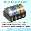 24V Charger for Bambu Lab Charger Compatible with Bambu Lab AMS 2 Pro Automatic Material System Replacement for Honor ADS-96HLA-19-1 24096E 96W Power Supply Cord