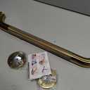 20 Inch Anti Slip Shower Grab Gold, Munzong Bathroom Grab Bar, Knurled Bathroom Balance Bar,Safety Hand Rail Support Handicap Elderly Injury Senior Assist Bath Handle