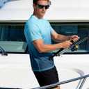 Men's Rash Guard Swim Shirts Summer UPF 50+ UV Sun Protection Quick Dry Beach Fishing Water Shirts T Shirts for Men (XL)