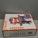 2 in 1 Workbench Tools Toys Set with Sound for Toddlers Aged 3-5, 145 PCS Educational Construction Mechanic Toolbox for Boys Girls, Pretend Play Toys Birthday Gift for Kids 3 4 5 6 Years Old (Gray)