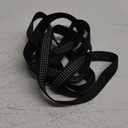 Pawtitas Pet / Puppy 6 - feet Reflective Dog Leash Extra Small / Small 5/8 inch Black Matching Collar and Harness sold separately.