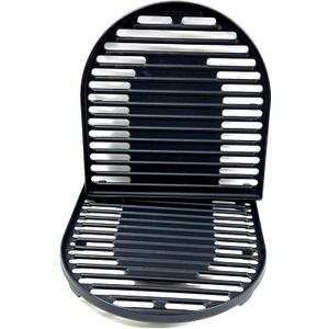 DC126 Cast Iron Grill Cooking Grates for Coleman Roadtrip Swaptop Grills LX LXE LXX, Non-Stick Grids Grates, 2 Pack