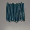 12 Pack Green Taper Candles 10 inch - Taper Candles Dripless, Smokeless, Unscented - 8 Hours Long Burning - Hand Poured Tall Candlesticks - Perfect for Home Decor, Weddings, and Special Occasions