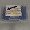 1/4 x 1-1/4" Hex Head Concrete Screw Anchor, for Anchoring to Masonry, Block or Brick (100Pcs)
