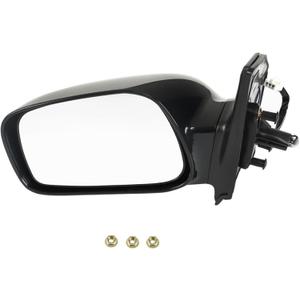 TO1320178 TO1320179 Driver Power Mirror Replacement for 2003-2008 Toyota Corolla, Medium, black