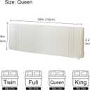 iYKYK Headboard Soft Cushion Suitable for Iron or Wooden headboards | with Storage Pocketapplicable Metal Solid Wood Panel, Queen
