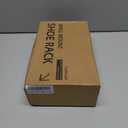 6-Pack Wall Mounted Shoe Rack with Sticky Strips, Space Saving Hanging Shoe Rack, No-Drill Hanging Shoe Shelves, Ideal for RV, Campers, Door, Closet (Black)