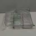 KAIDELI 4 Pack Tea Bag Drawers Organizer, Clear Plastic Stackable Tea Organizers and Storage, Portable Tea Bag Holder 6.5" x 4" x 3" for Kitchen Pantry Organizer