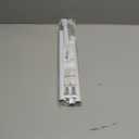 White Tension Curtain Rod for Windows 28 to 48 inch, Adjustable Expandable Pressure Spring Curtain Rod No Drilling, 7/8" Curtain Rod for Bedroom Doorway Closet Door