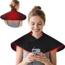 Red Light Therapy for Neck and Shoulder Heating Pad, Red Light Therapy Mat for Body with 660nm & 850nm, 210 LEDs redlight with Adjustable Timer & Intensity, Gifts for Women, Men, and Pets