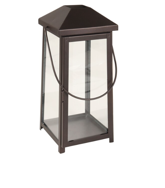 HD Designs Large Metal lantern, 14 Inch