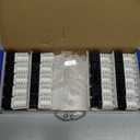 Everest 90 Angled RJ45 Cat6 Keystone Jacks 20-Pack in Black - Slim Profile Female RJ45 Connectors - Cat 6 Keystone Jack - Compatible with 90 Angled Speed Termination Tool - easyJACK (B094WB91H3)