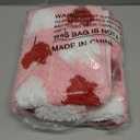 MEHOFOND Valentine's Day Bathroom Rug, Pink Red Love Heart Tufted Bath Mats, Soft Valentines Day Bath Mat for Bathroom Decor Non Slip Absorbent Rectangle Shower Rug Front Door Mat, 17x24 in, Pink