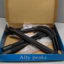 Ally Peaks Pull Up Bar for Doorway | Thickened Steel Max Limit 440 lbs Upper Body Fitness Workout Bar| Multi-Grip Strength for Doorway | Indoor Chin-Up Bar Fitness Trainer for Home Gym Portable (black)