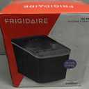Frigidaire Countertop Portable, 26 lb per Day Bullet Ice Maker Machine (Black Stainless Steel)