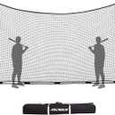 Sports Barrier Net,Sports Net,Barricade Backstop Net,Perfect for Baseball,Softball,Soccer, Basketball,Lacrosse